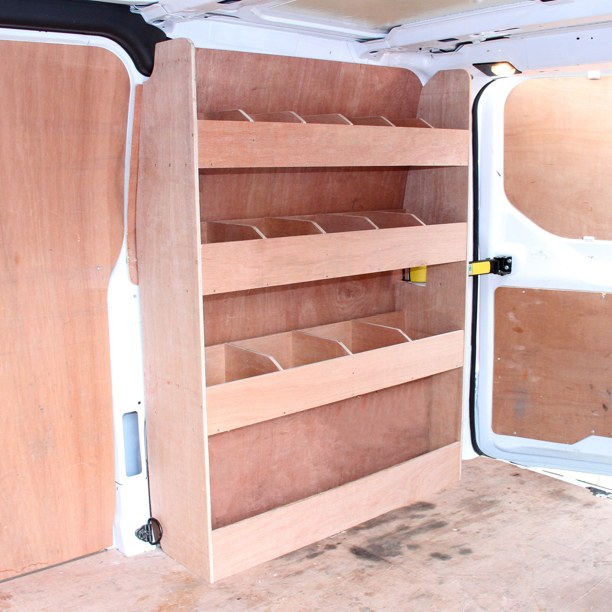 11sqm Anthracite Van Lining, Glue & Ford Transit Custom Rack