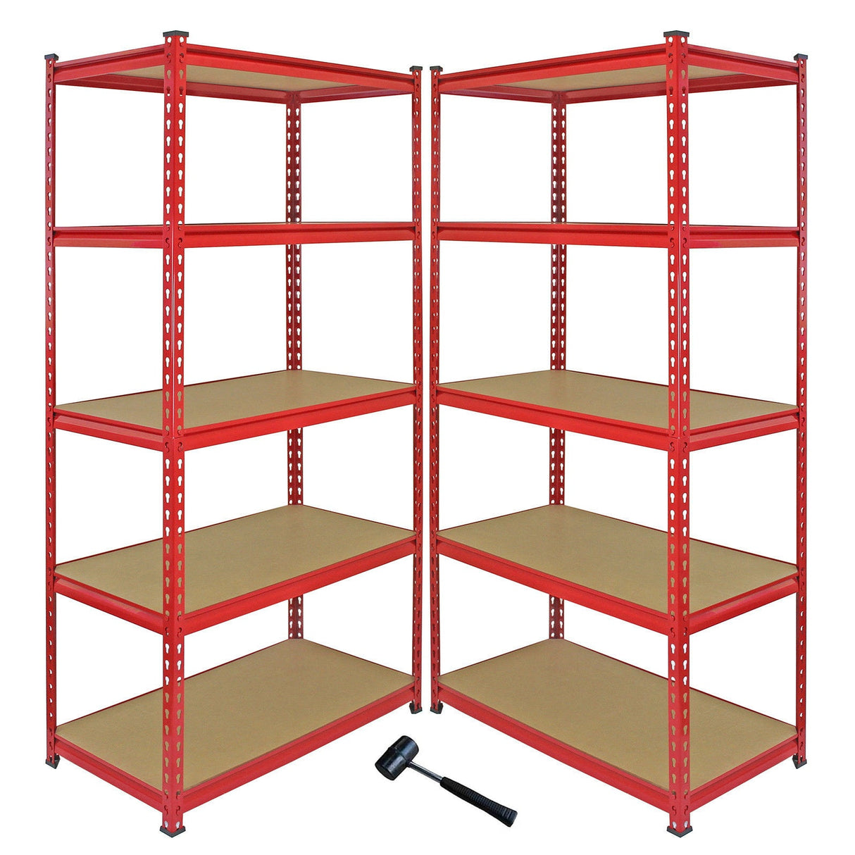 Z-Rax 90cm Racking Bundle: Corner Shelving and 2 Garage Racking Bays