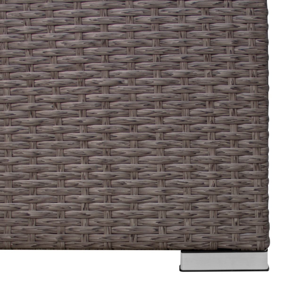 Rattan Corner Set - Grey