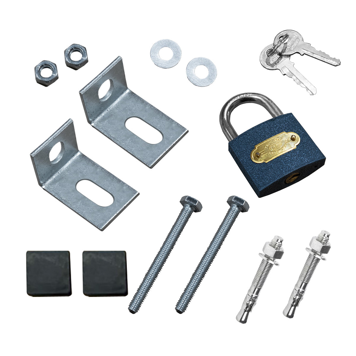 2m Dog Run Panel With Door – 5cm Bar Spacing