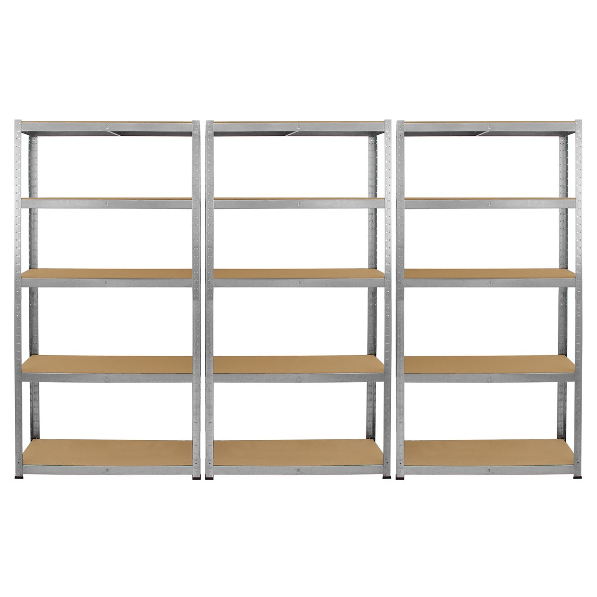 6 x GALWIX 90cm x 180cm x 30cm Galvanised Racking