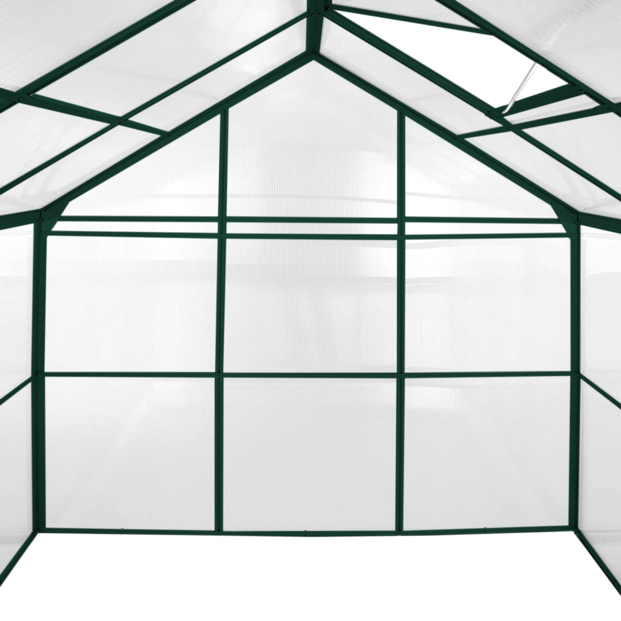 Greenhouse Polycarbonate 6ft x 6ft (Green)