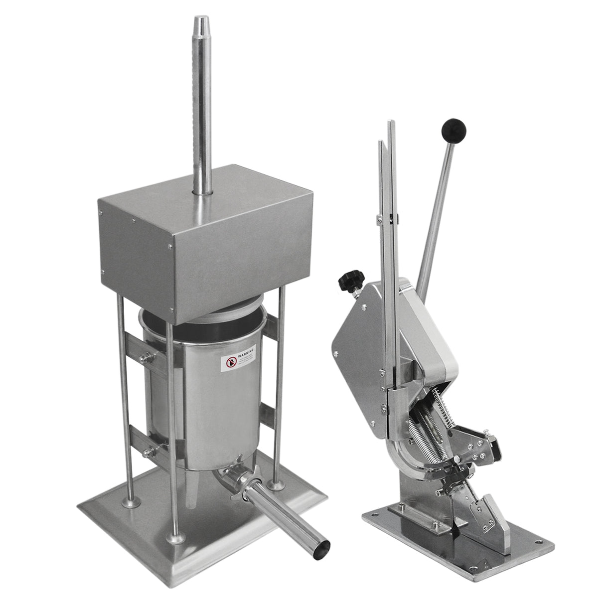 15L Electric Sausage Stuffer & Clipper Bundle