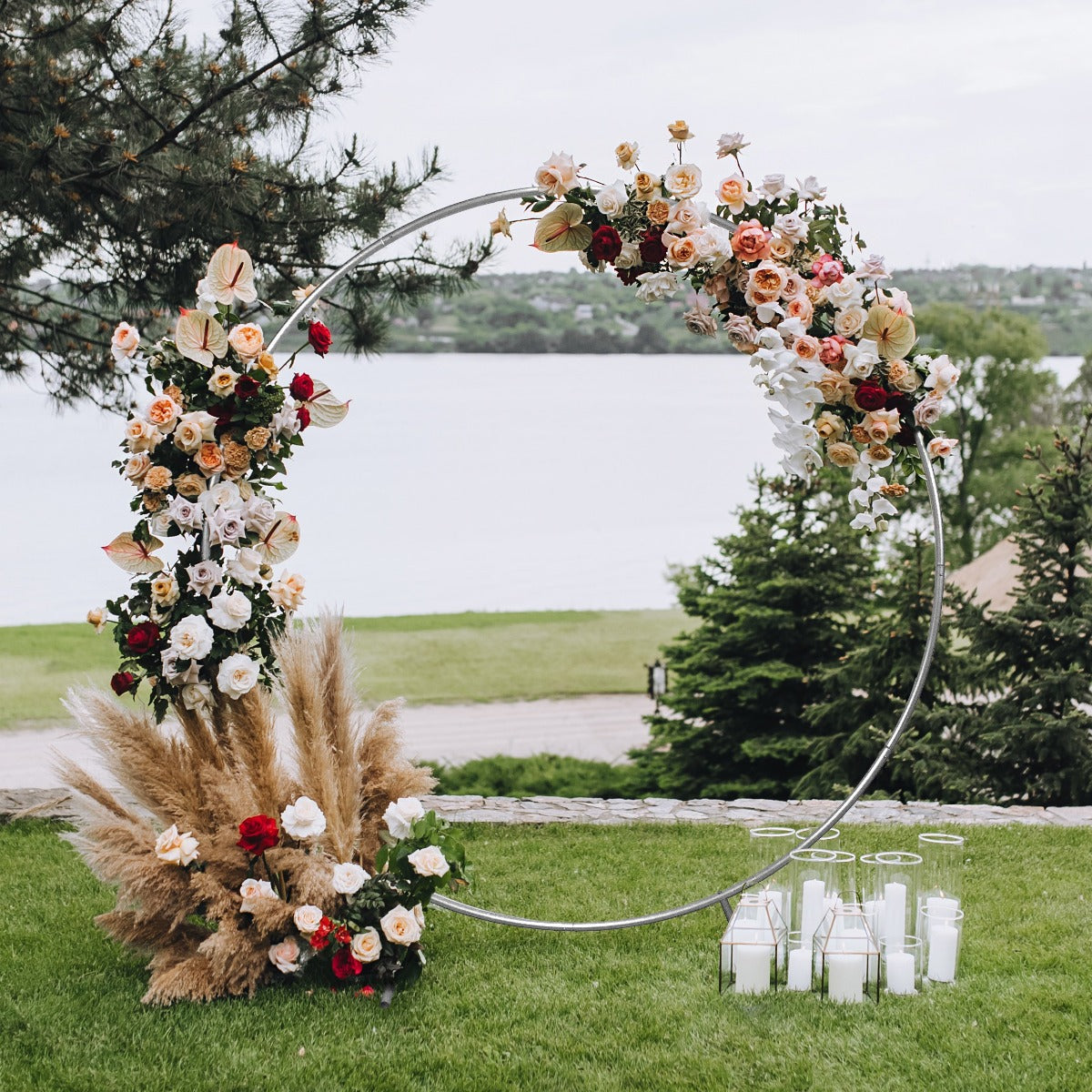 Wedding Moongate 200cm - Silver