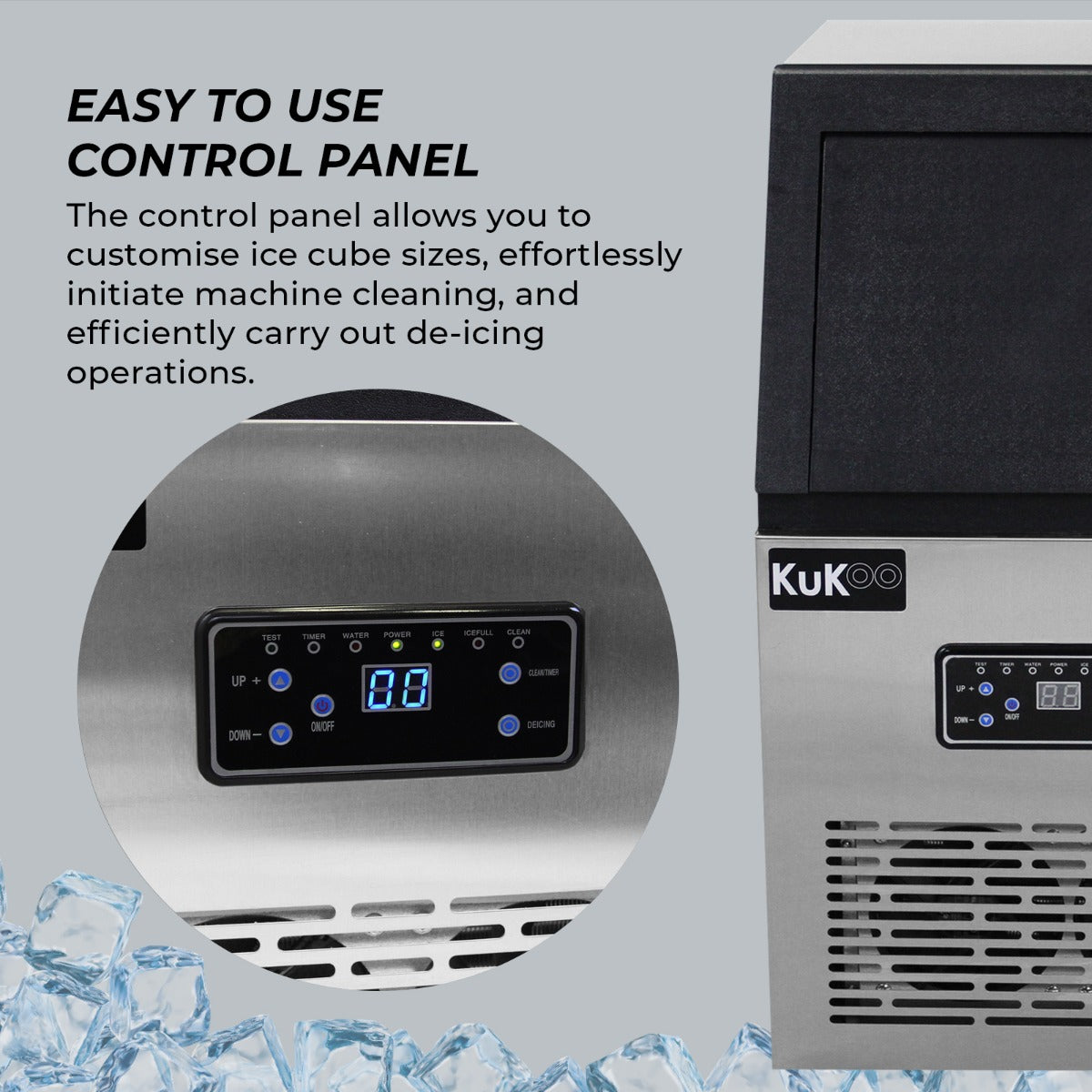 KuKoo Commercial Ice Machine