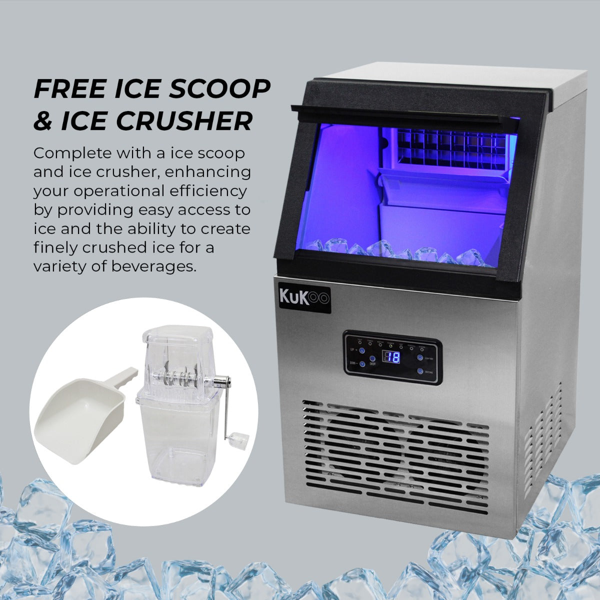 KuKoo Commercial Ice Machine