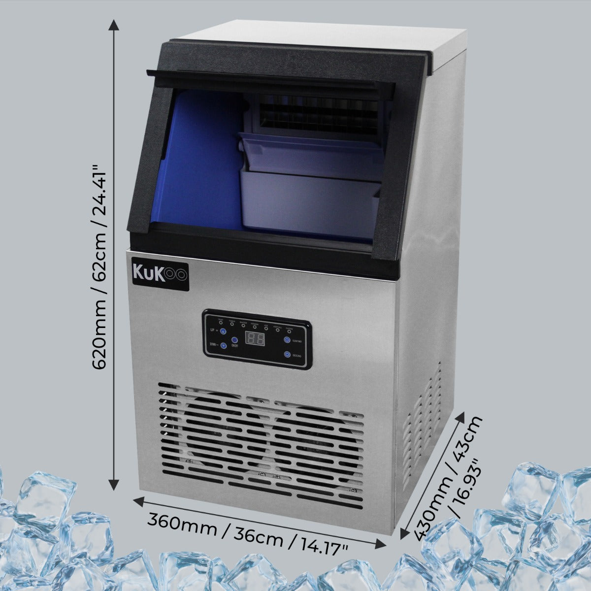 KuKoo Commercial Ice Machine