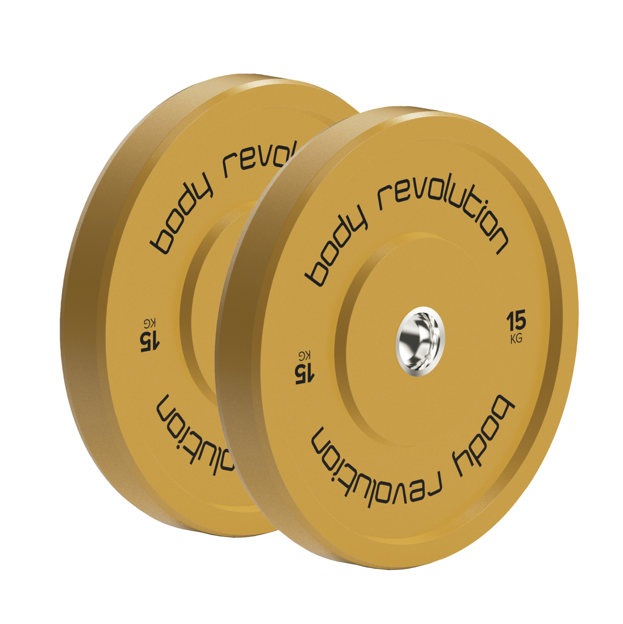 Body Revolution Olympic Bumper Plates (Colour) - Body Revolution