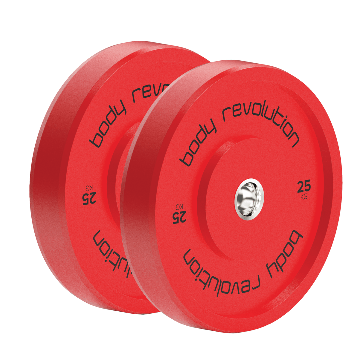 Body Revolution Olympic Bumper Plates (Colour) - Body Revolution
