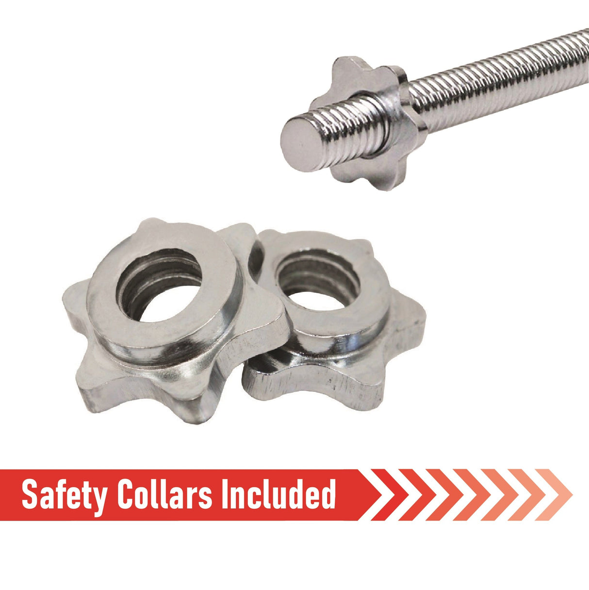 Body Revolution Straight Barbell Bar - 1" Standard 1.2m - Body Revolution