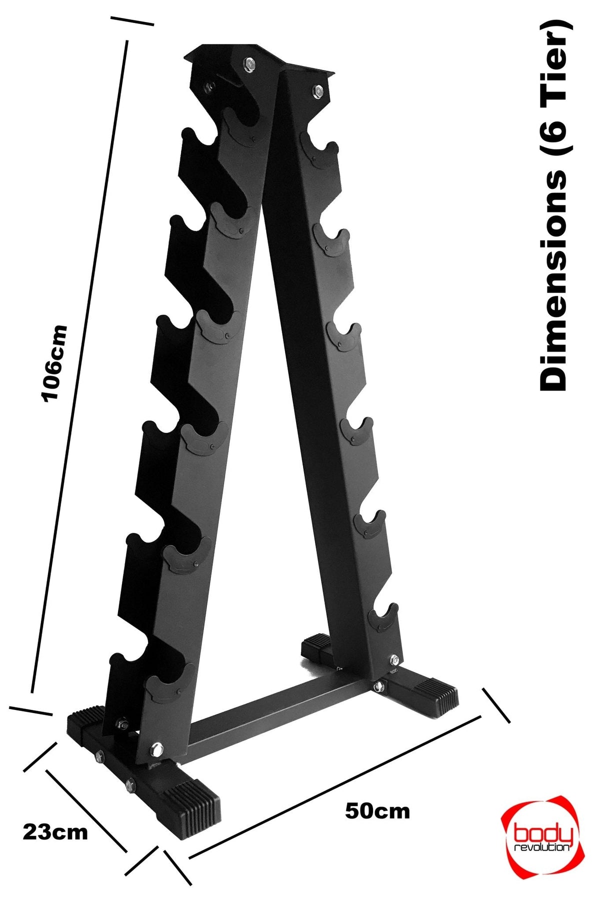 Dumbbell Weight Rack - Body Revolution