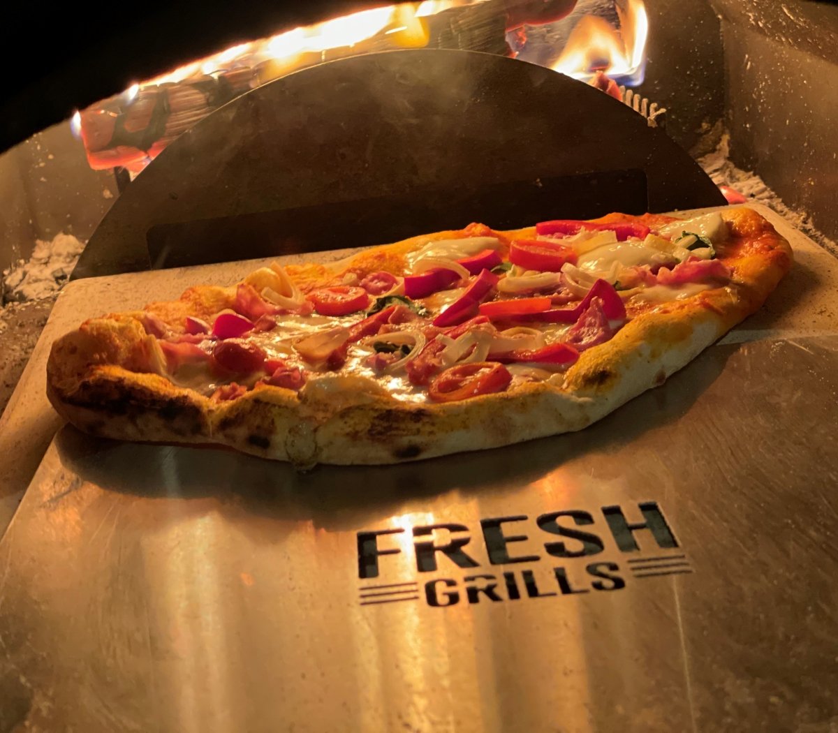 Pizza Peel and Stone Set - Fresh Grills