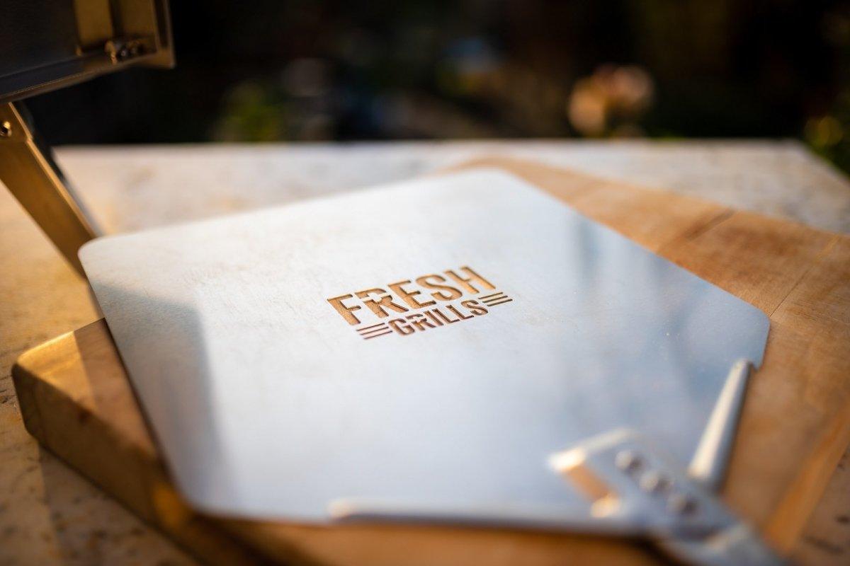 Pizza Peel and Stone Set - Fresh Grills