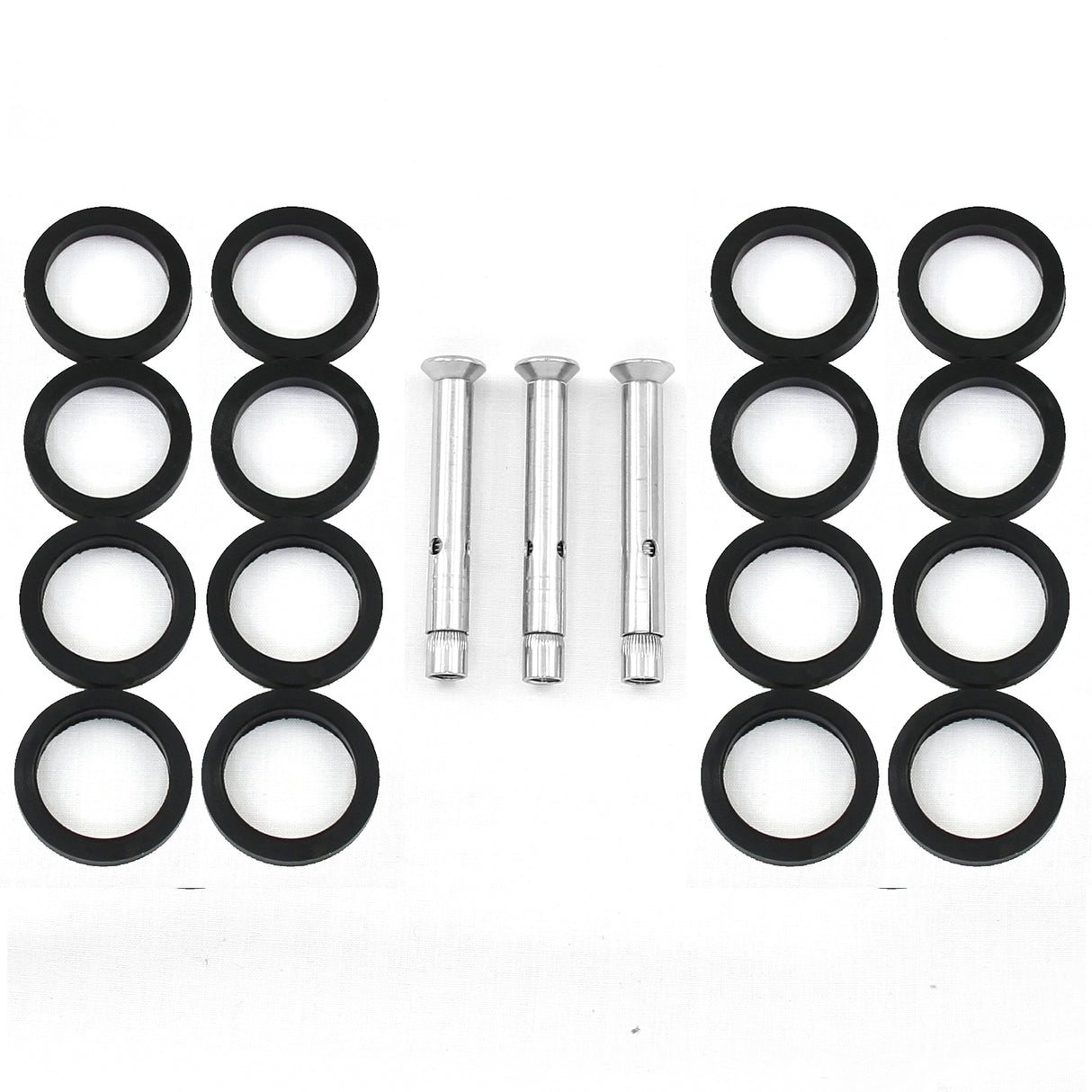 MonsterShop Stainless Steel Balustrade, Mid Post, 90cm H