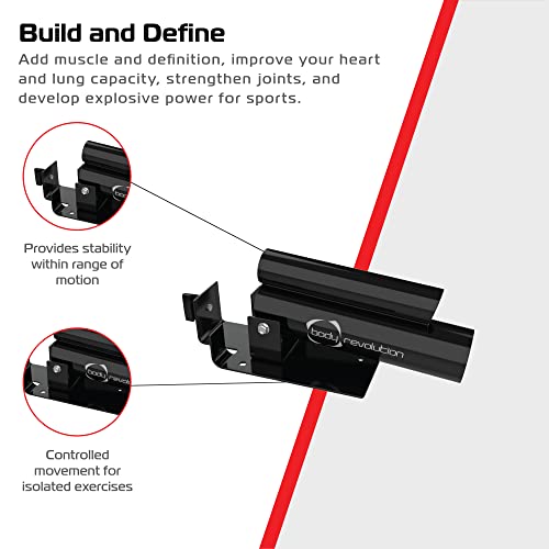 T-Bar Row Landmine Grappler Attachment for 1 & 2 inch Olympic Bars - Body Revolution