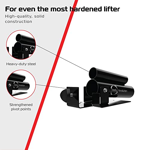 T-Bar Row Landmine Grappler Attachment for 1 & 2 inch Olympic Bars - Body Revolution