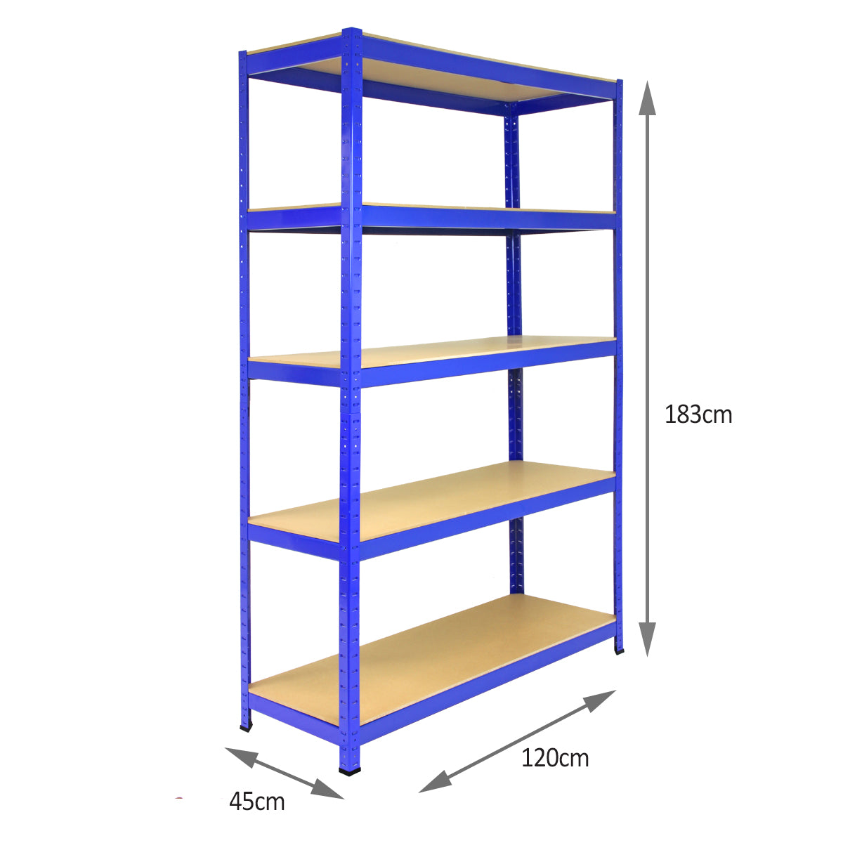 3 x T-Rax 1200mm x 450mm x 1800mm Blue