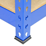 10 x Q-Rax Blue Metal Racking Units 120 x 50 x 180cm