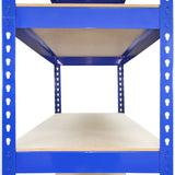 10 x T-RAX Blue Metal Racking Units 120cm x 45cm x 180cm