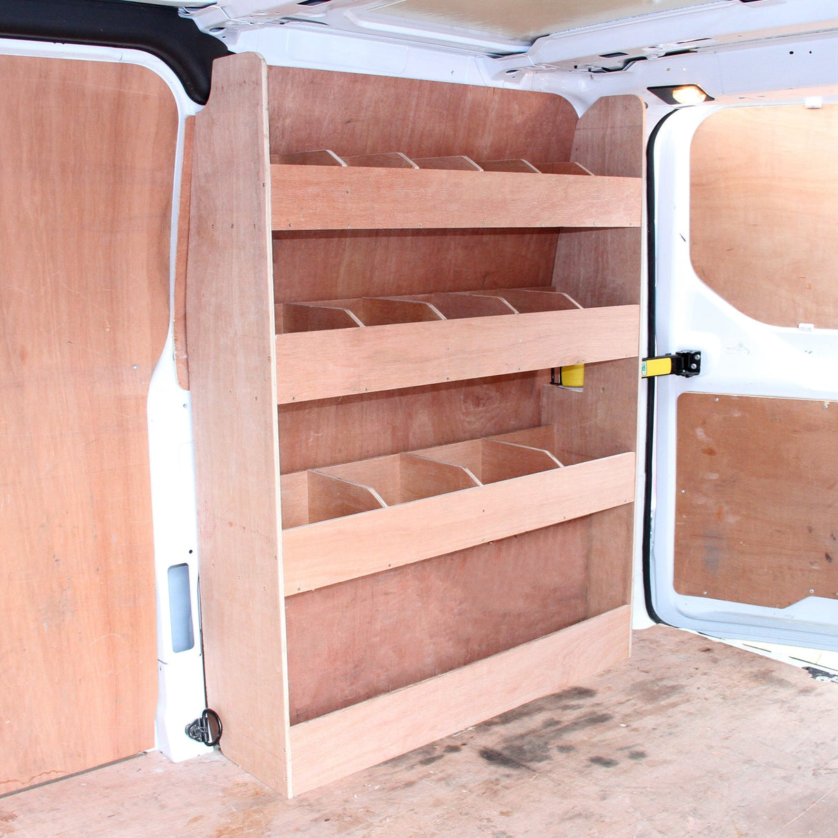 11sqm Black Van Lining, Glue & Ford Transit Custom Rack