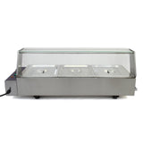 KuKoo 3 Pan Wet Well Bain Marie