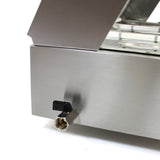 KuKoo 3 Pan Wet Well Bain Marie