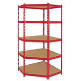 Z-Rax 90cm Corner Racking Bundle: Corner Shelving & 4 Garage Racking Bays