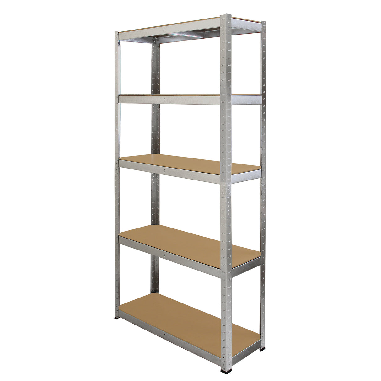 Galwix 90cm Racking Bundle: Corner Shelving and 4 Garage Racking Bays