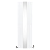 Flat Mirror Radiator & Valves - 1800mm x 565mm - White