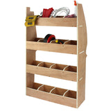 Peugeot Partner SWB Van Storage Plywood Shelves