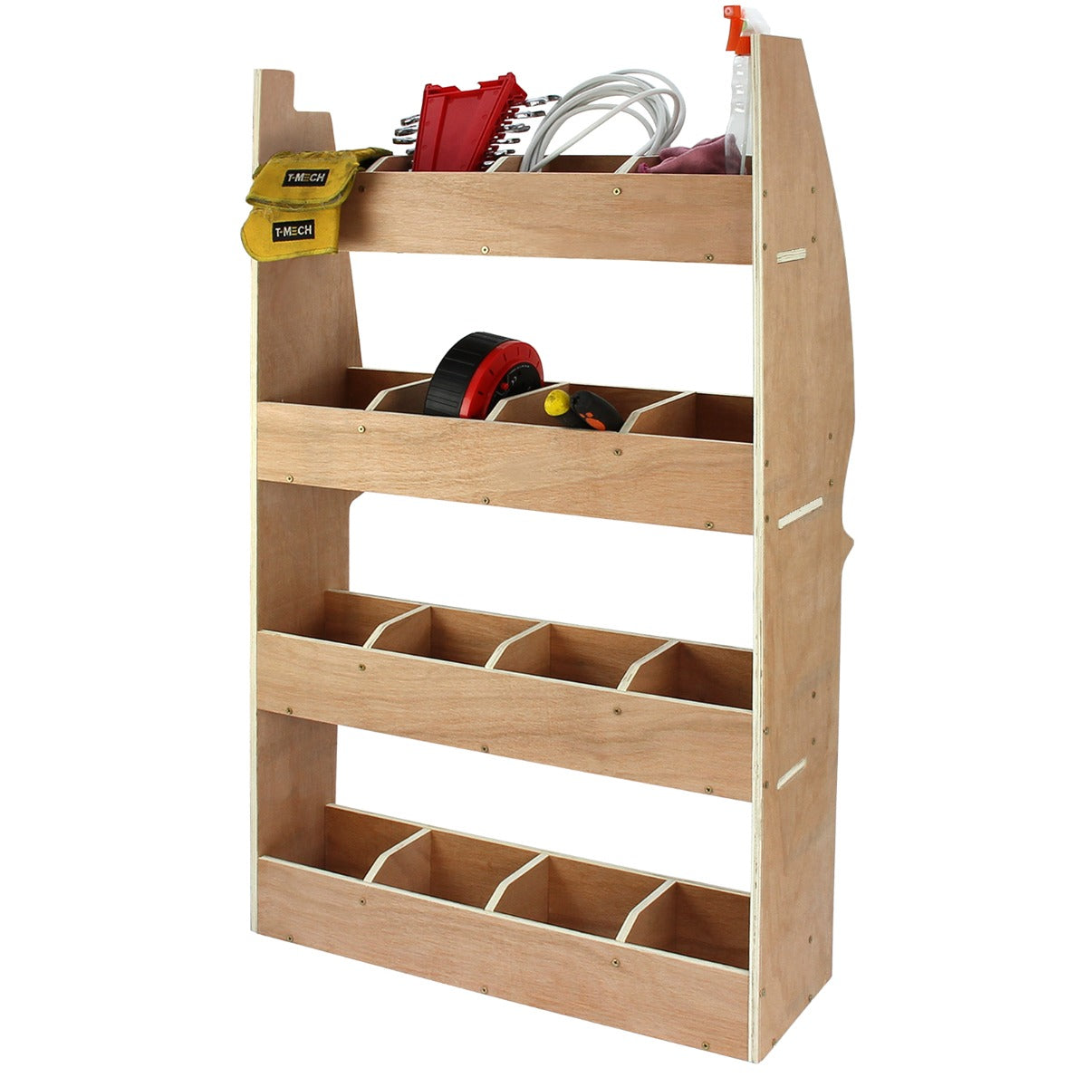 11sqm Black Van Lining & Citroen Berlingo Racking Unit