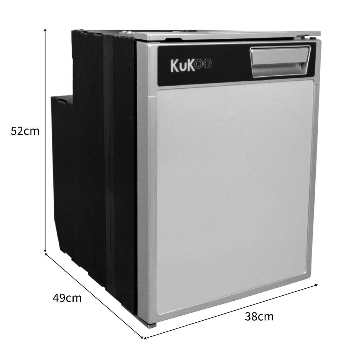 46L Compressor Fridge – Silver