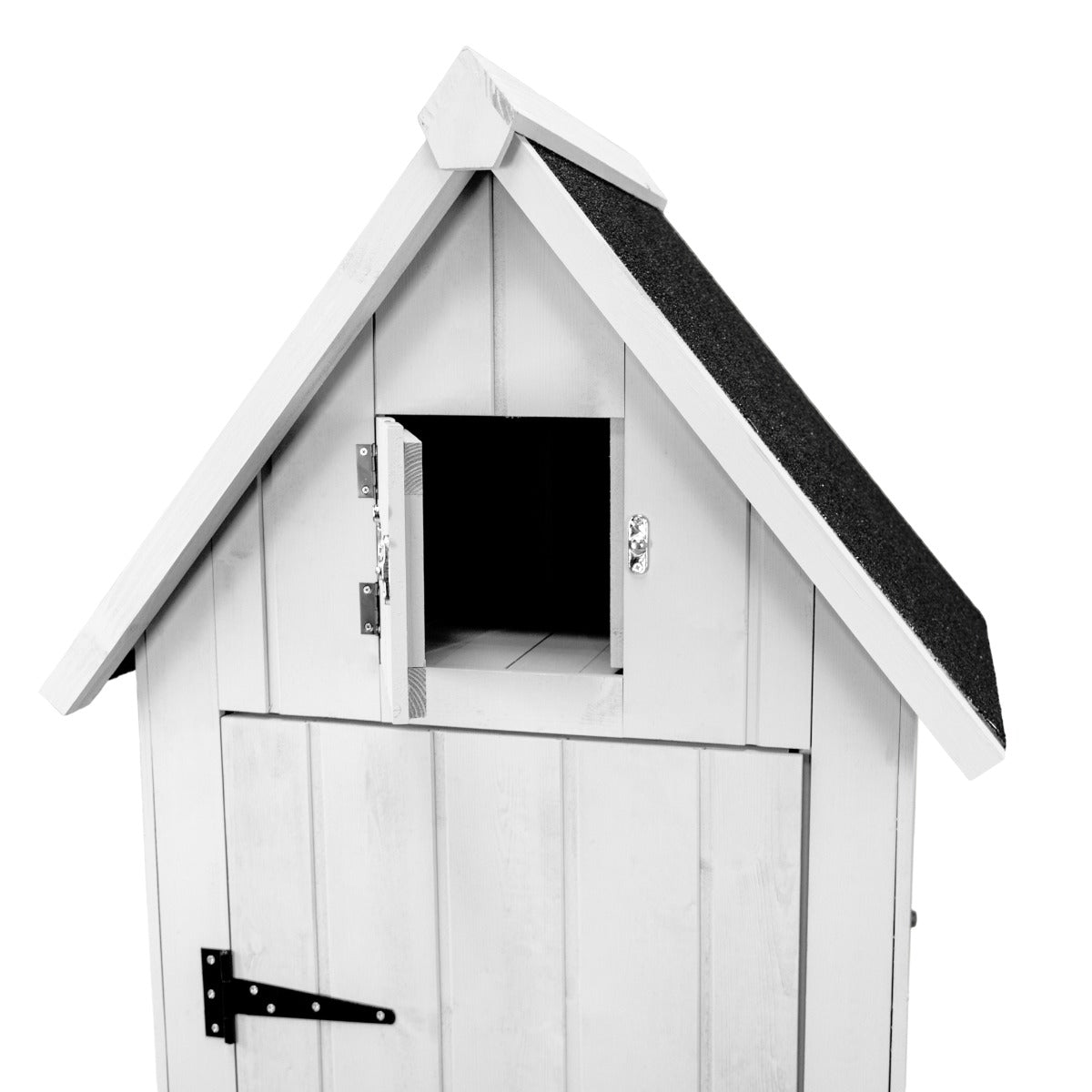 Wooden Garden Shed – White