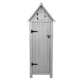 Wooden Garden Shed – Grey