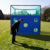 Golf Practice Cage and Target Sheet