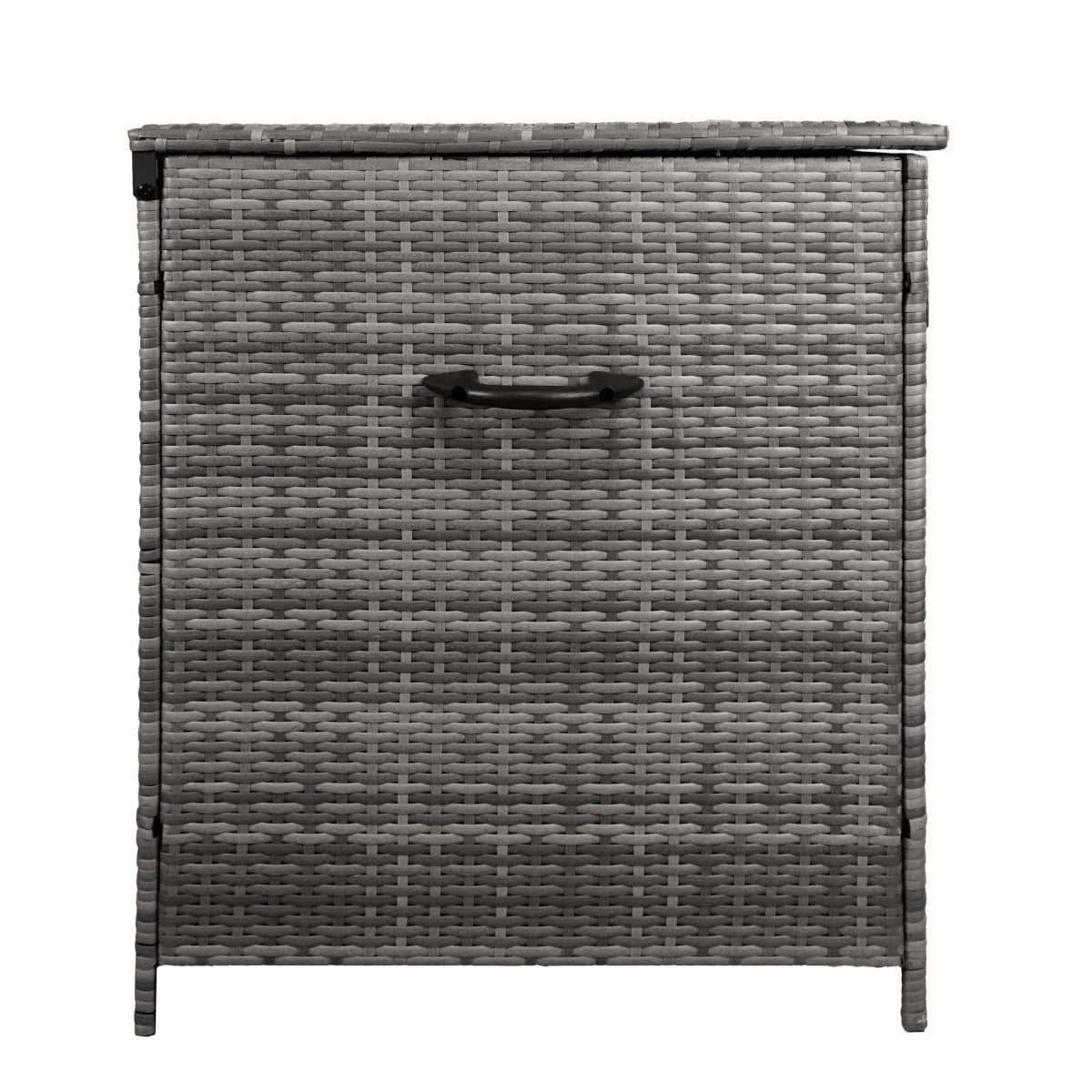 Rattan Cushion Storage Box - Grey