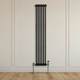 Traditional 2 Column Radiator - 1800 x 292mm - Black