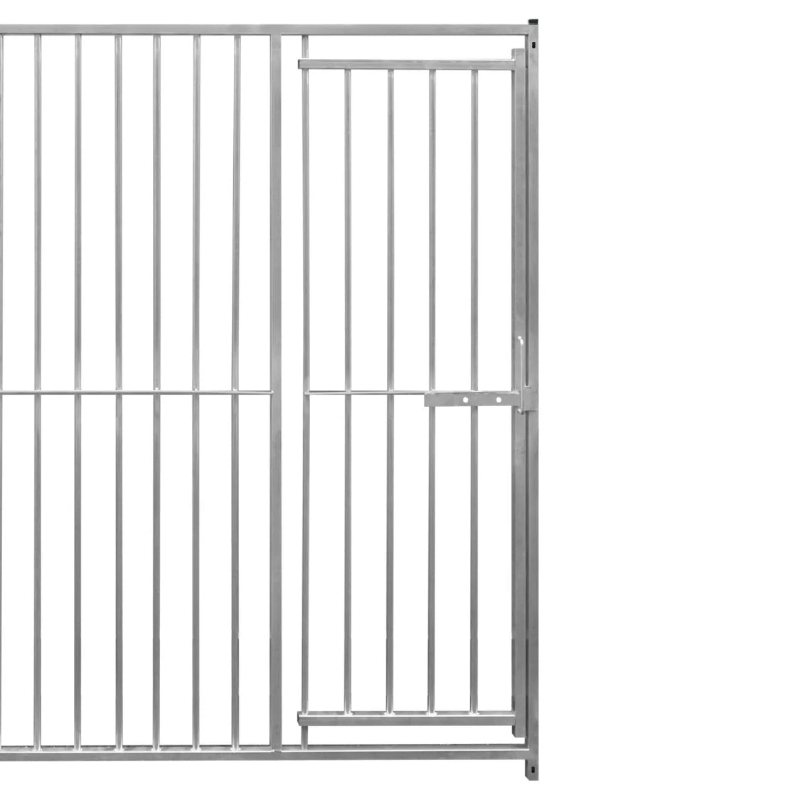 1.5m Dog Run Panel With Door – 5cm Bar Spacing