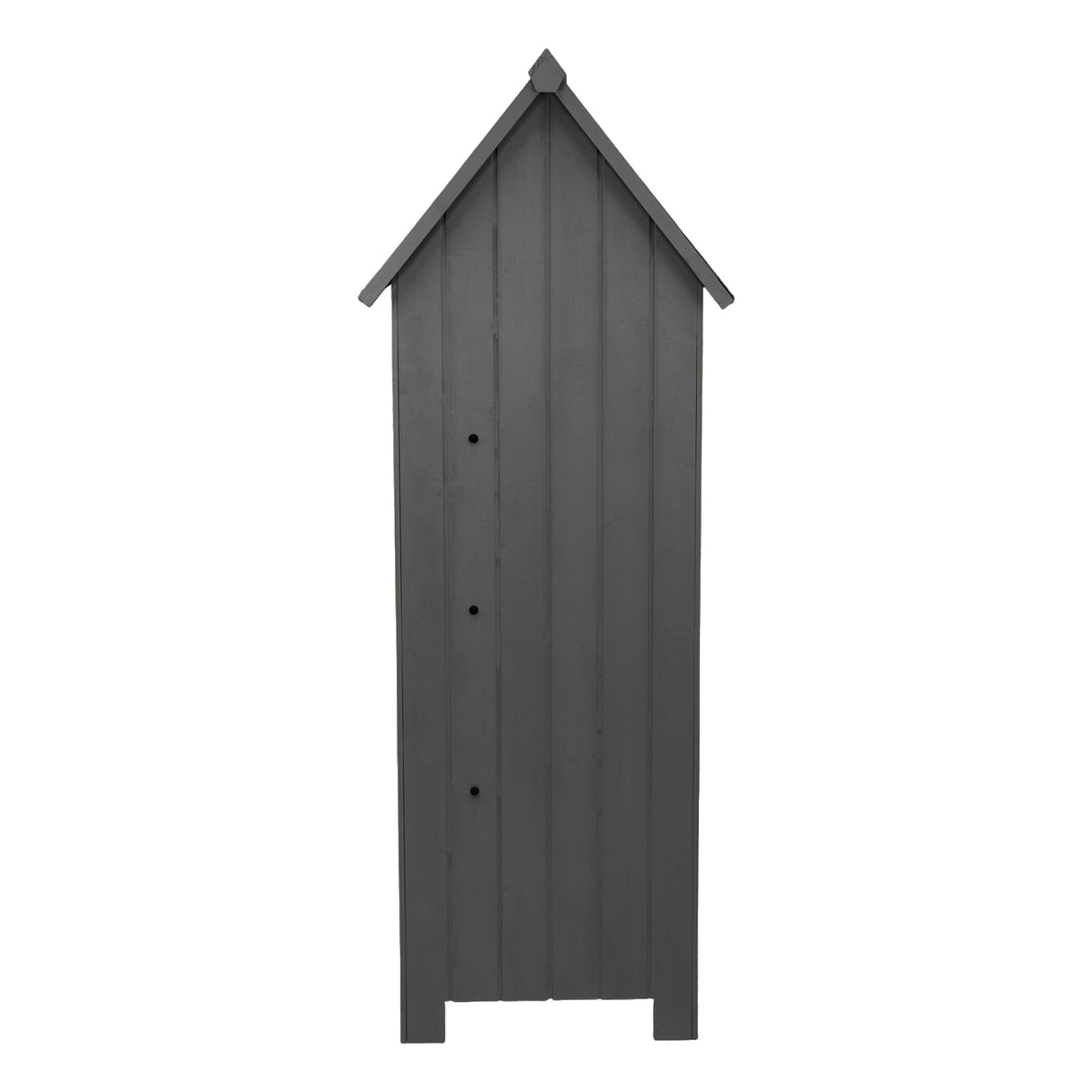 Wooden Garden Shed - Grey