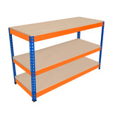 S-Rax 3 Tier Workbench - 150cm x 60cm x 90cm