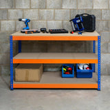 S-Rax 3 Tier Workbench - 150cm x 60cm x 90cm