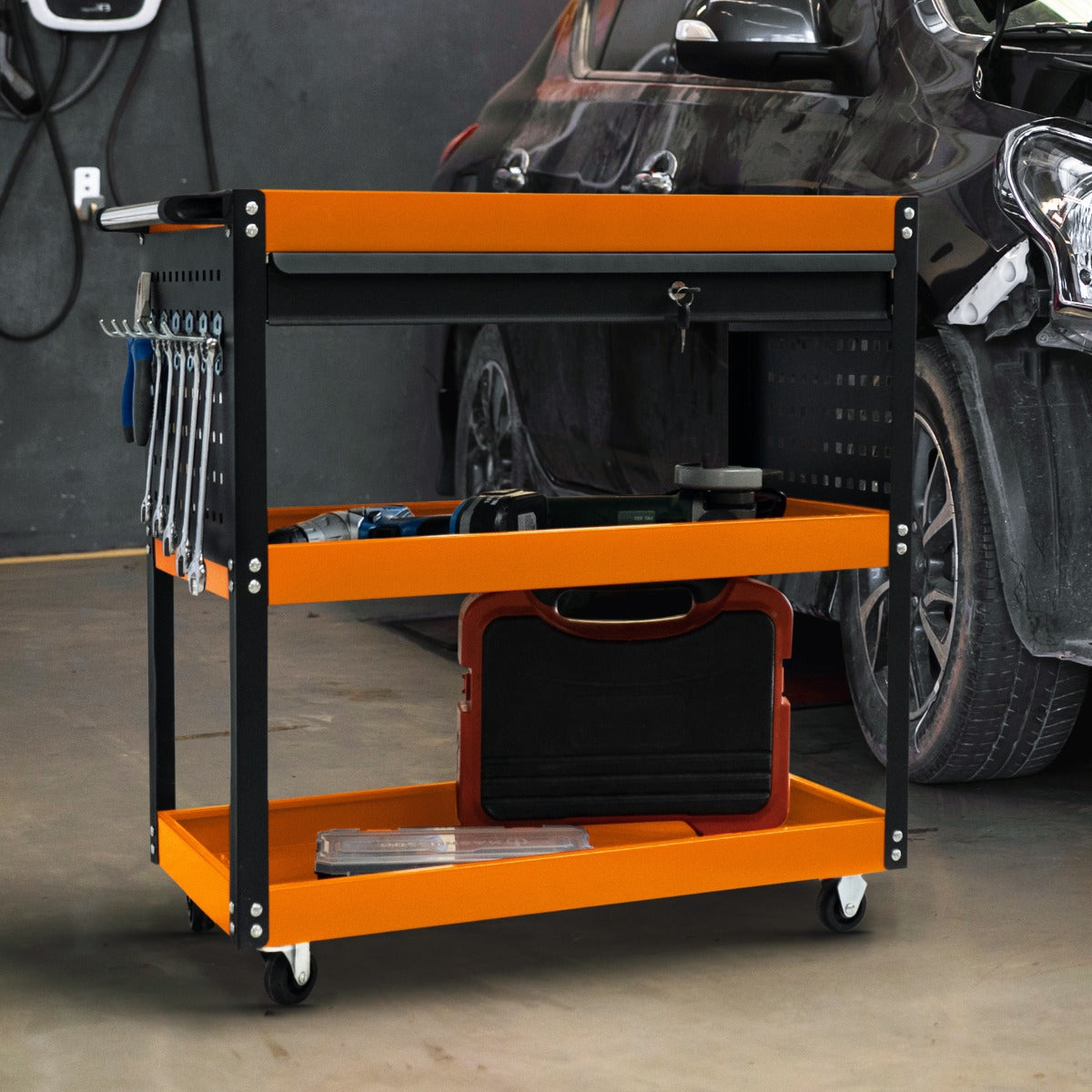 T-Mech Tool Storage Trolley