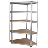 Galwix 90cm Racking Bundle: Corner Shelving and 2 Garage Racking Bays