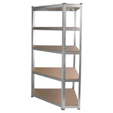 Galwix 90cm Racking Bundle: Corner Shelving and 4 Garage Racking Bays