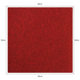 20 x Carpet Tiles 5m2 / Scarlet Red