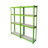 Greenhouse 6ft x 6ft (Green) & Racking