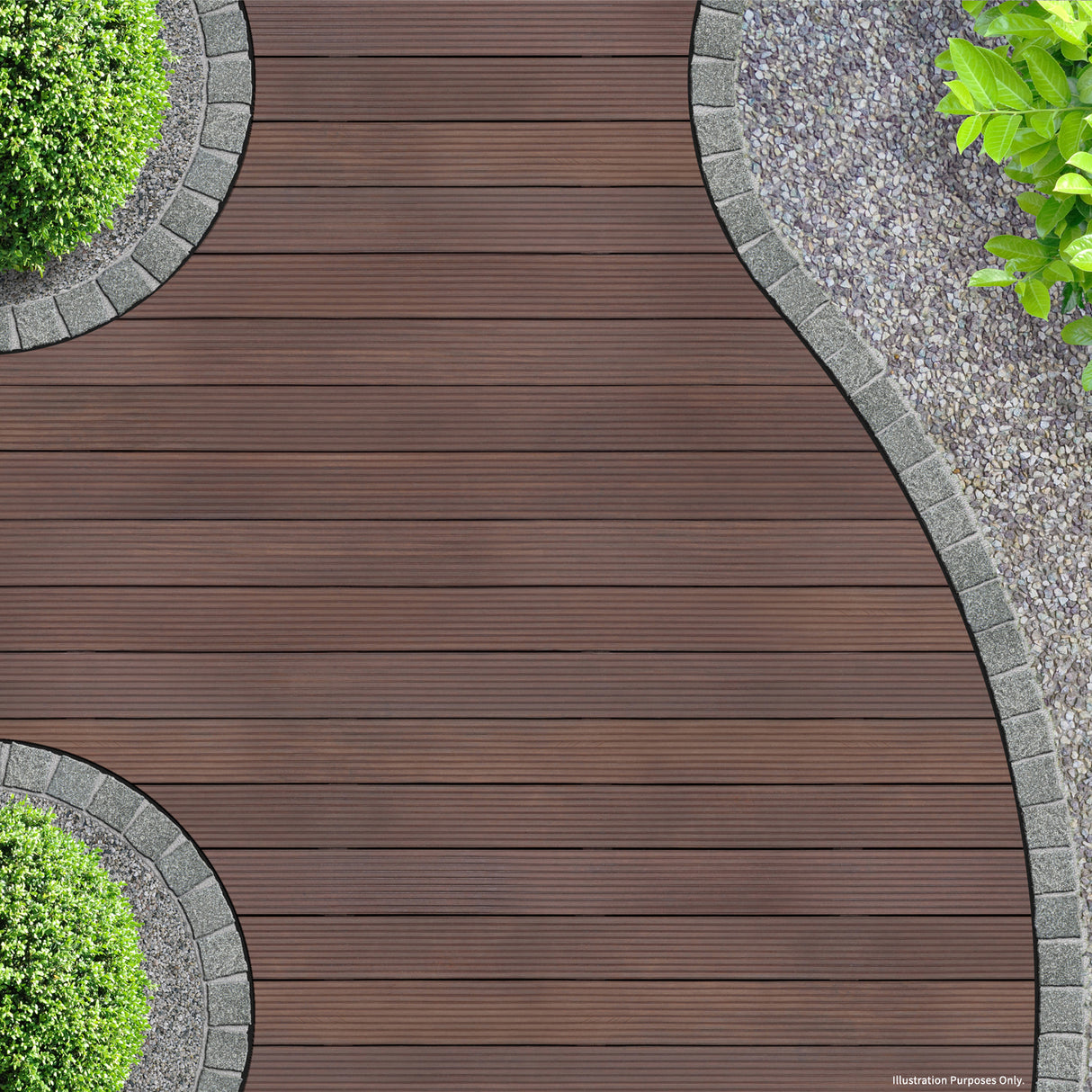 Jardí Composite Decking - 5 SQM - Conker Brown