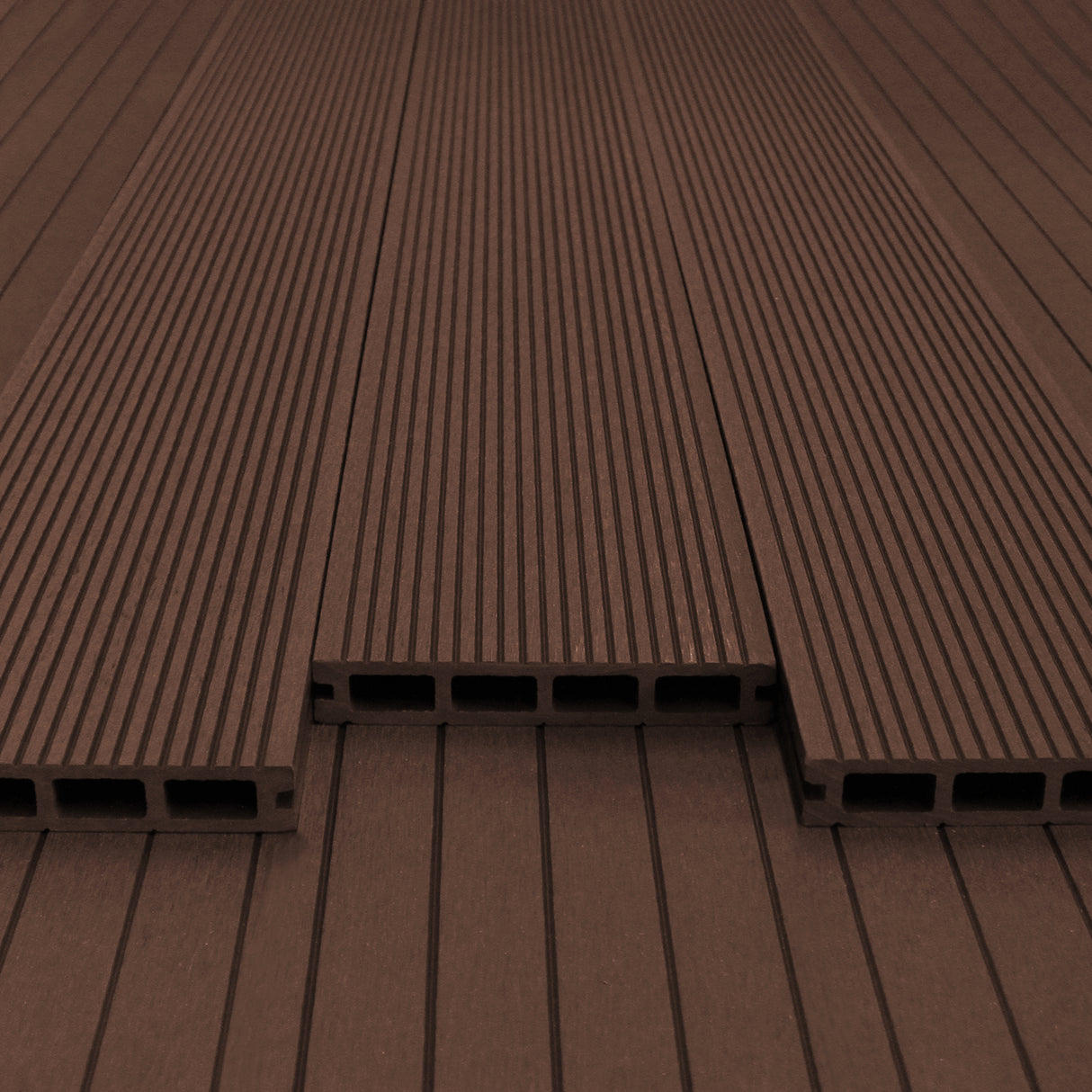 Jardí Composite Decking - 6 SQM - Conker Brown