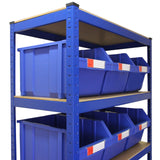 T-RAX Blue 90cm with 12 x Storage Quick Pick Bins