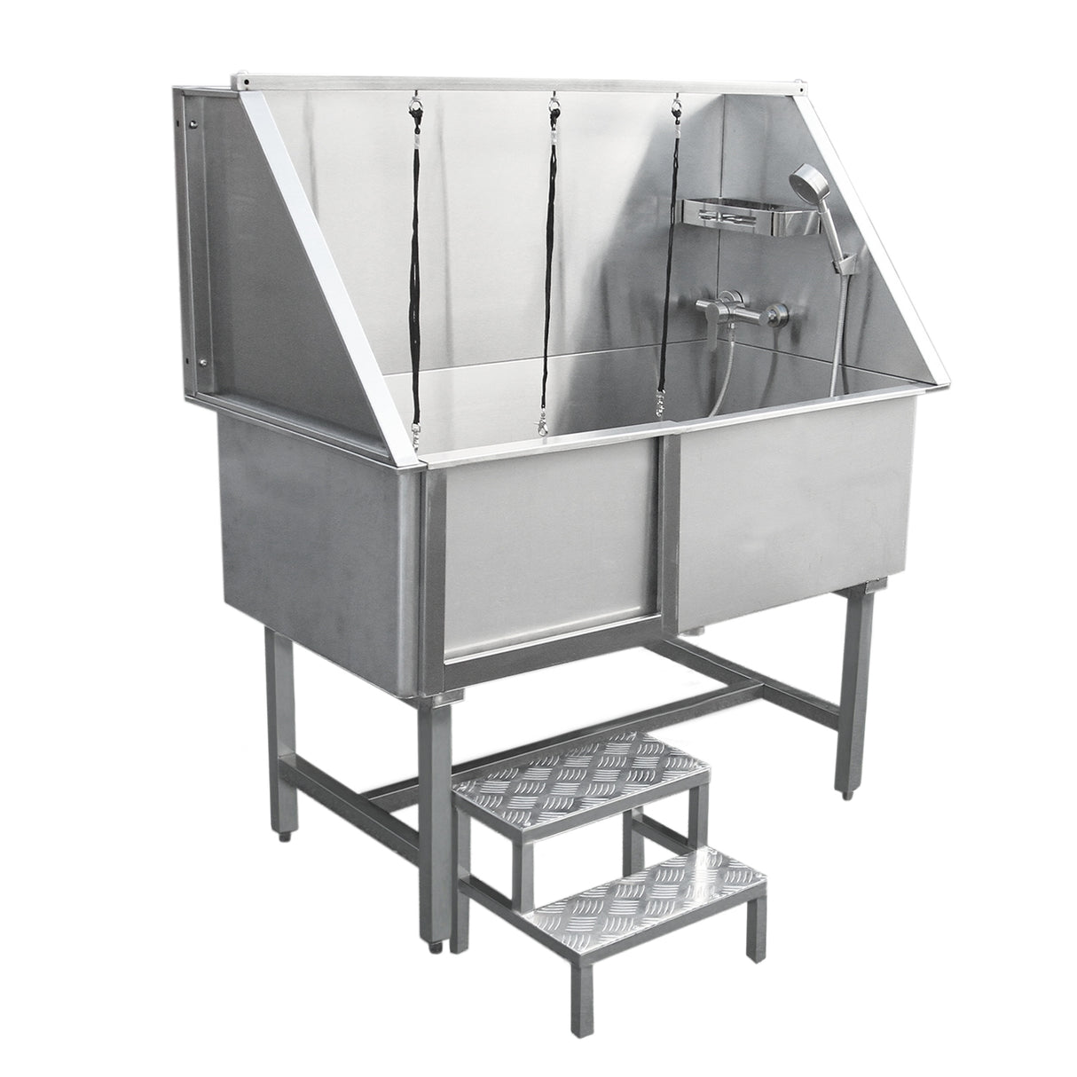 Dog Grooming Bath Steel Pet Wash Station 600mm